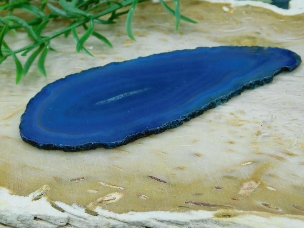 AGATE SLICE ROCK STONE LAPIDARY SPECIMEN - 2