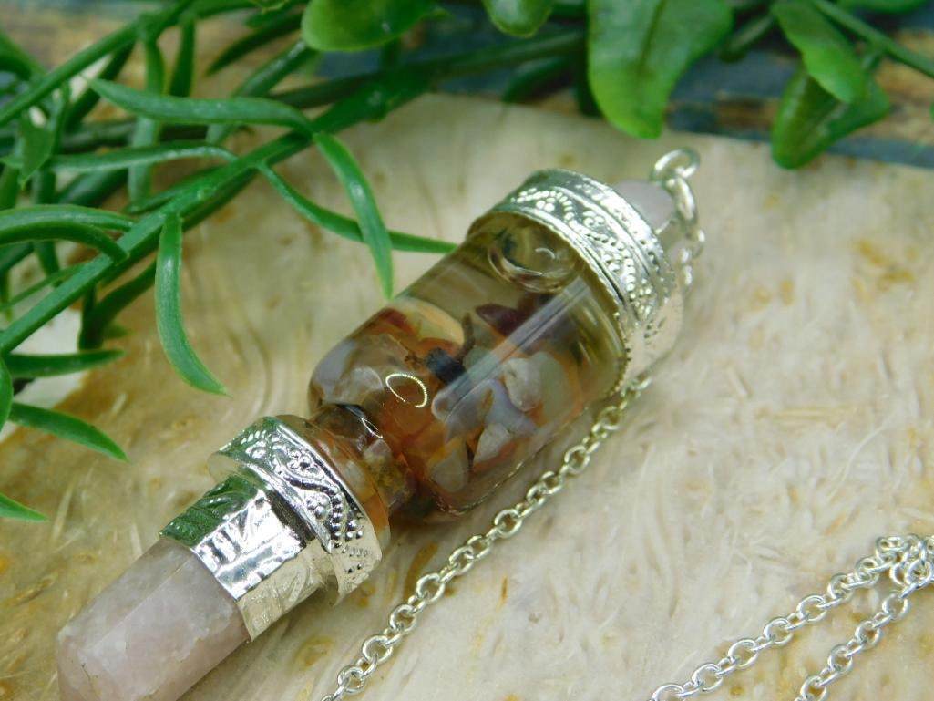 MIXED STONE PENDULUM ROCK STONE LAPIDARY SPECIMEN - 2