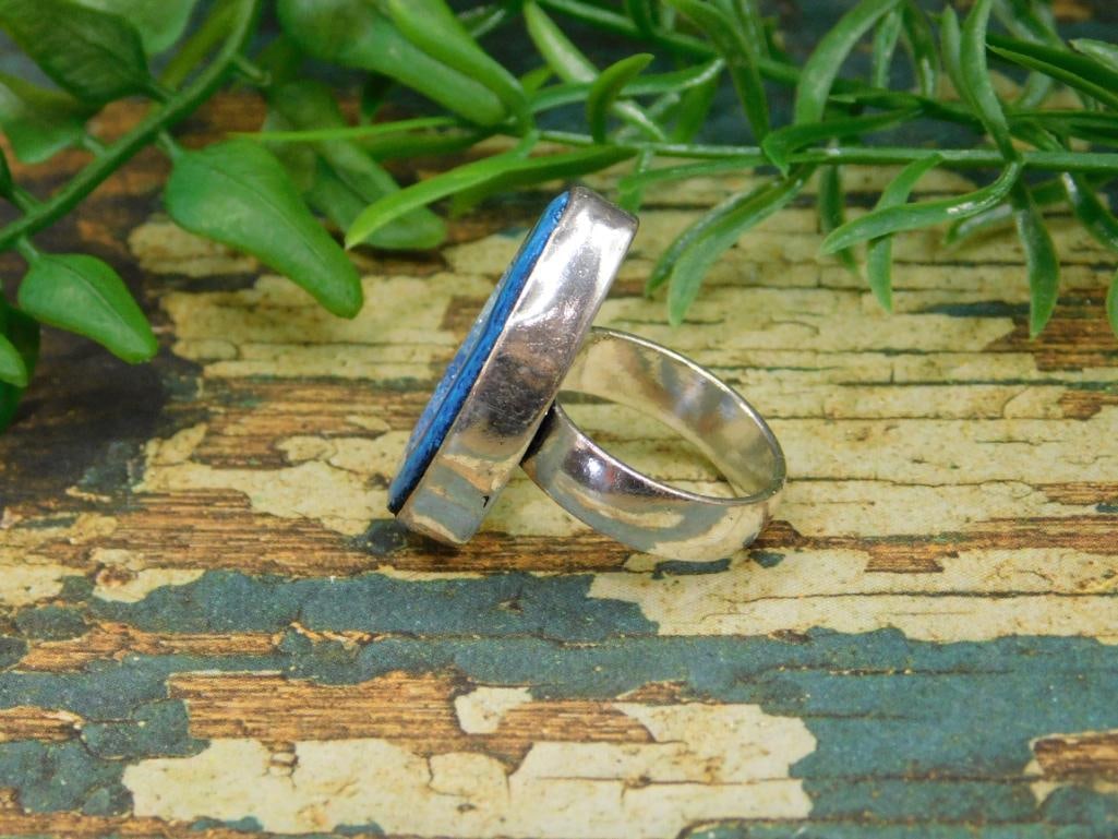 GEODE SLICE RING ROCK STONE LAPIDARY SPECIMEN - 2