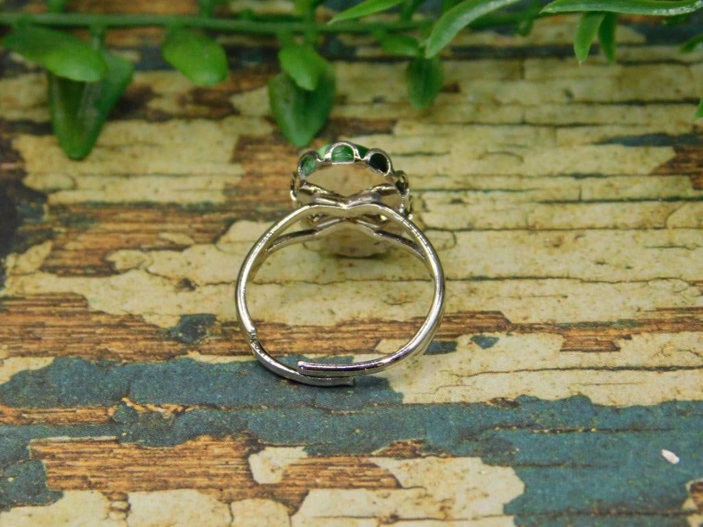 CATS EYE RING ROCK STONE LAPIDARY SPECIMEN - 3