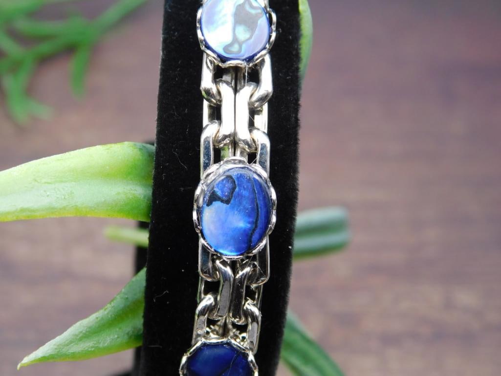 ABALONE STONE BRACELET ROCK STONE LAPIDARY SPECIMEN: ABALONE STONE BRACELET ROCK STONE LAPIDARY SPECIMEN