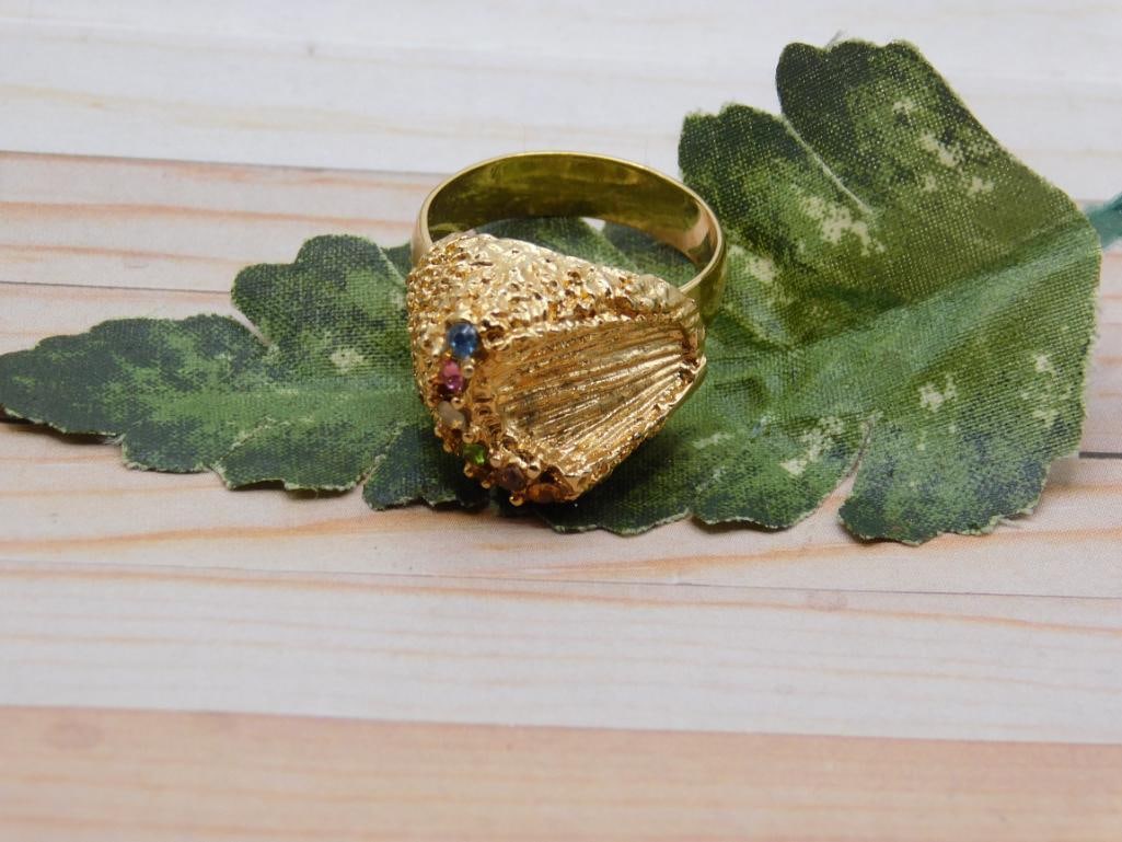 RING ROCK STONE LAPIDARY SPECIMEN: RING ROCK STONE LAPIDARY SPECIMEN