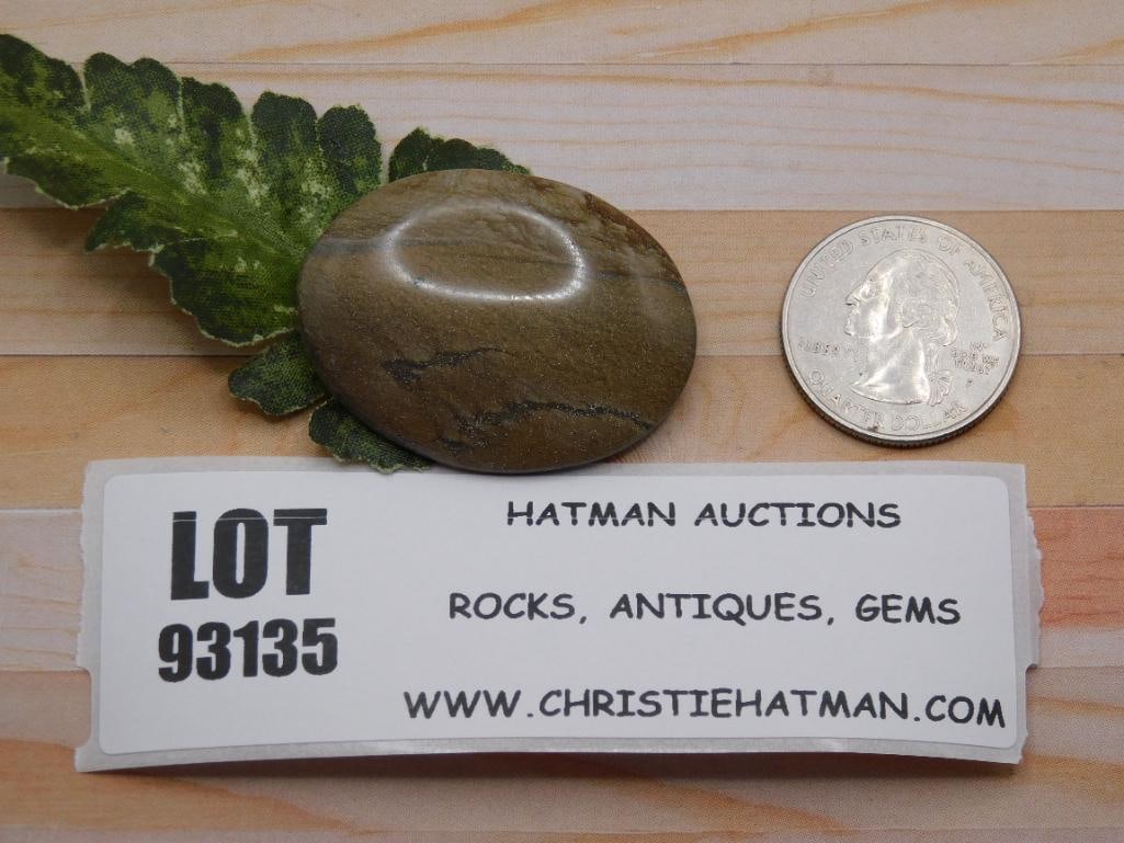 JASPER CABOCHON ROCK STONE LAPIDARY SPECIMEN - 2