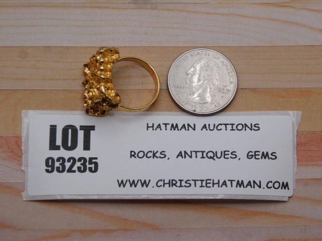 RING ROCK STONE LAPIDARY SPECIMEN - 2