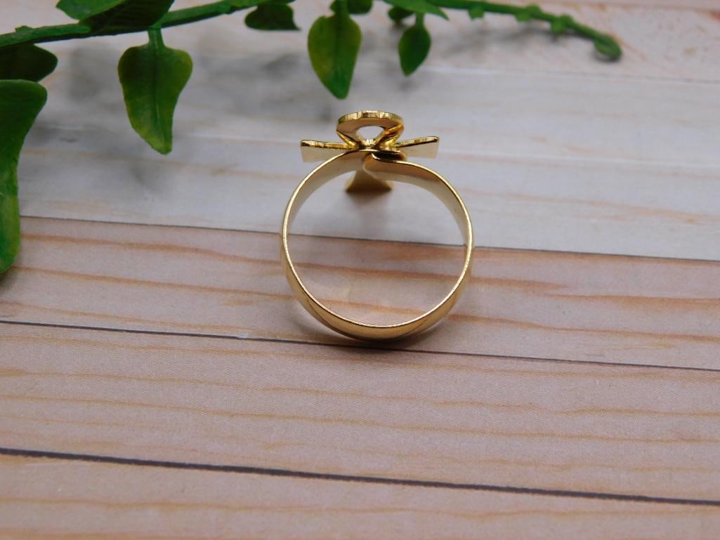 ANKH RING ROCK STONE LAPIDARY SPECIMEN - 3