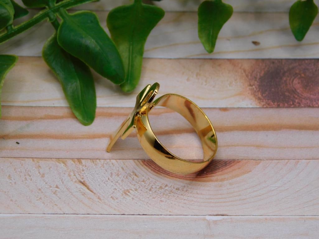 ANKH RING ROCK STONE LAPIDARY SPECIMEN - 2