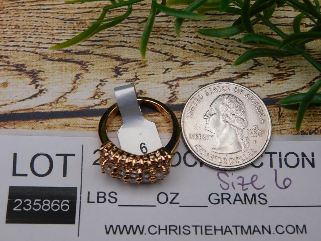 STONE RING ROCK STONE LAPIDARY SPECIMEN - 2