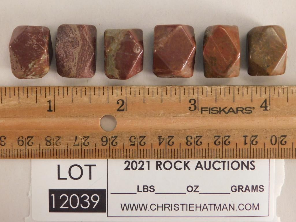 STONE BEADS ROCK STONE LAPIDARY SPECIMEN - 2