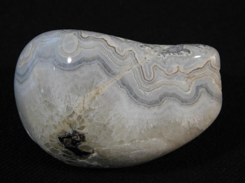 LACE AGATE ROCK STONE LAPIDARY SPECIMEN: LACE AGATE ROCK STONE LAPIDARY SPECIMEN