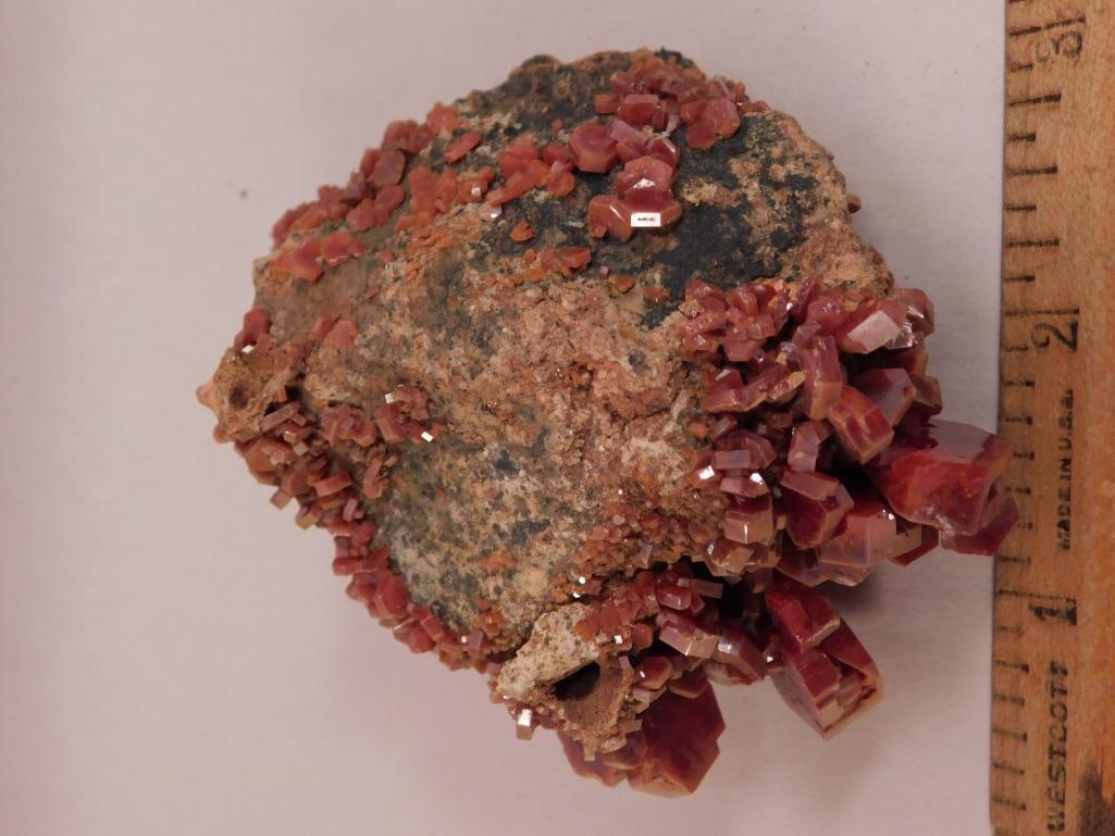 VANADINITE ROCK STONE LAPIDARY SPECIMEN - 4