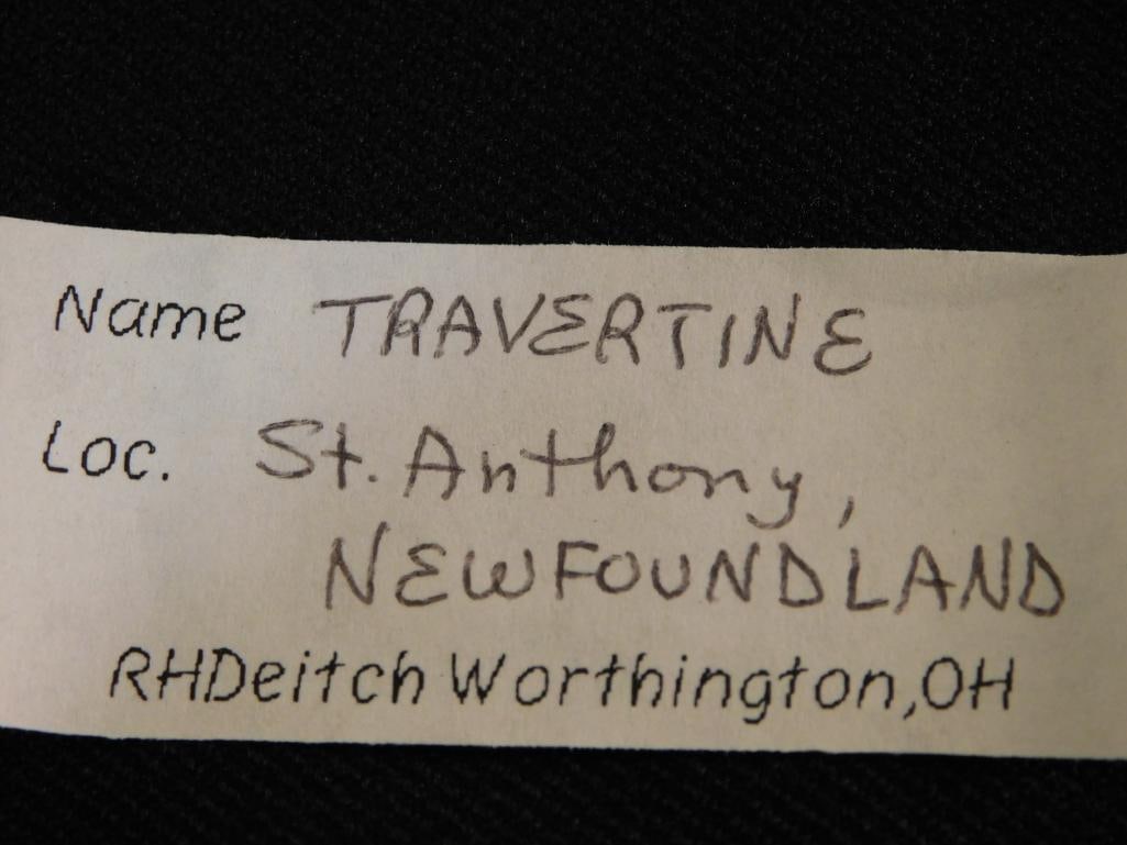 TRAVERTINE ROCK STONE LAPIDARY SPECIMEN - 3