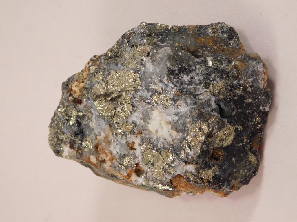 PYRITE ROCK STONE LAPIDARY SPECIMEN: PYRITE ROCK STONE LAPIDARY SPECIMEN