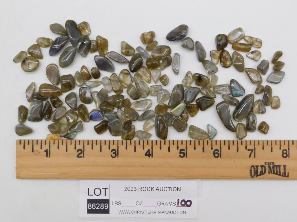 LABRADORITE ROCK STONE LAPIDARY SPECIMEN - 2