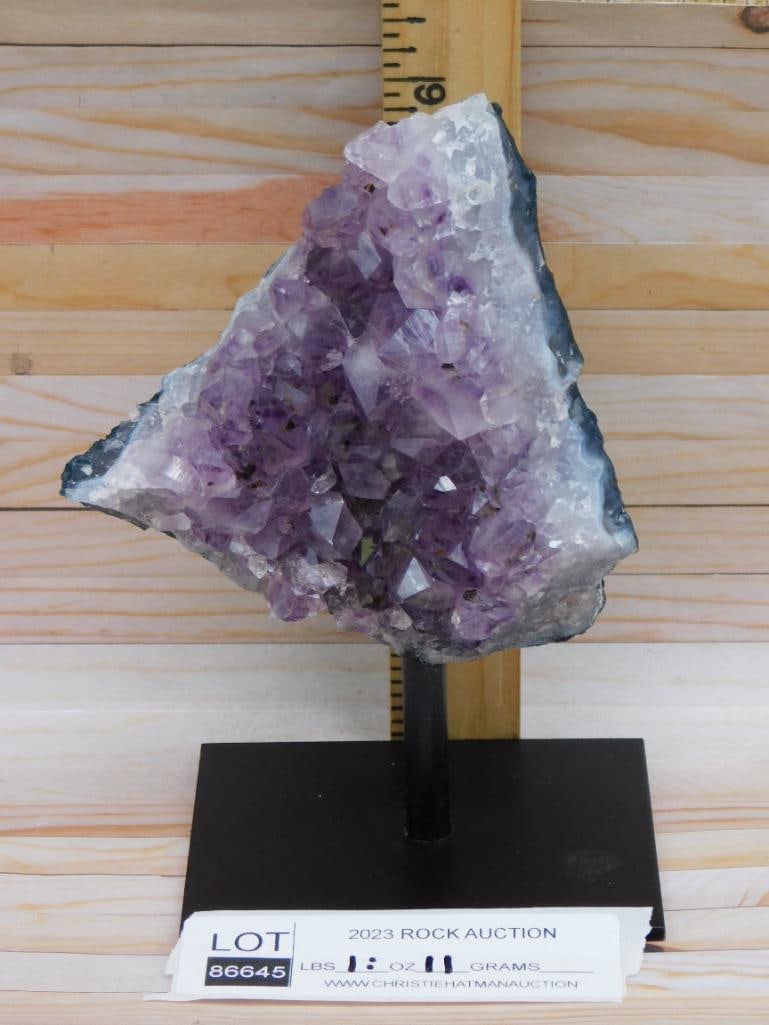 AMETHYST DISPLAY ROCK STONE LAPIDARY SPECIMEN - 2