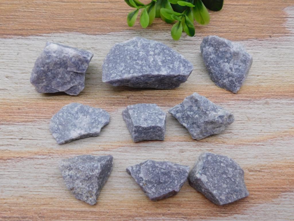 BLUE QUARTZ ROCK STONE LAPIDARY SPECIMEN: BLUE QUARTZ ROCK STONE LAPIDARY SPECIMEN