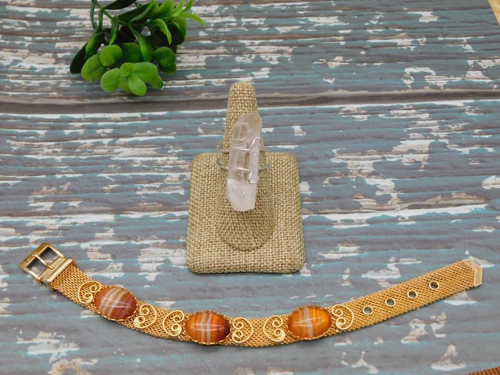 MIXED LOT ROCK STONE LAPIDARY SPECIMEN: MIXED LOT ROCK STONE LAPIDARY SPECIMEN