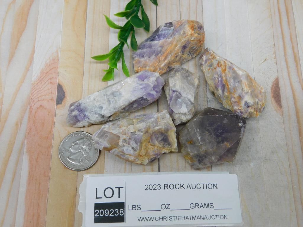AMETHYST ROCK STONE LAPIDARY SPECIMEN - 2