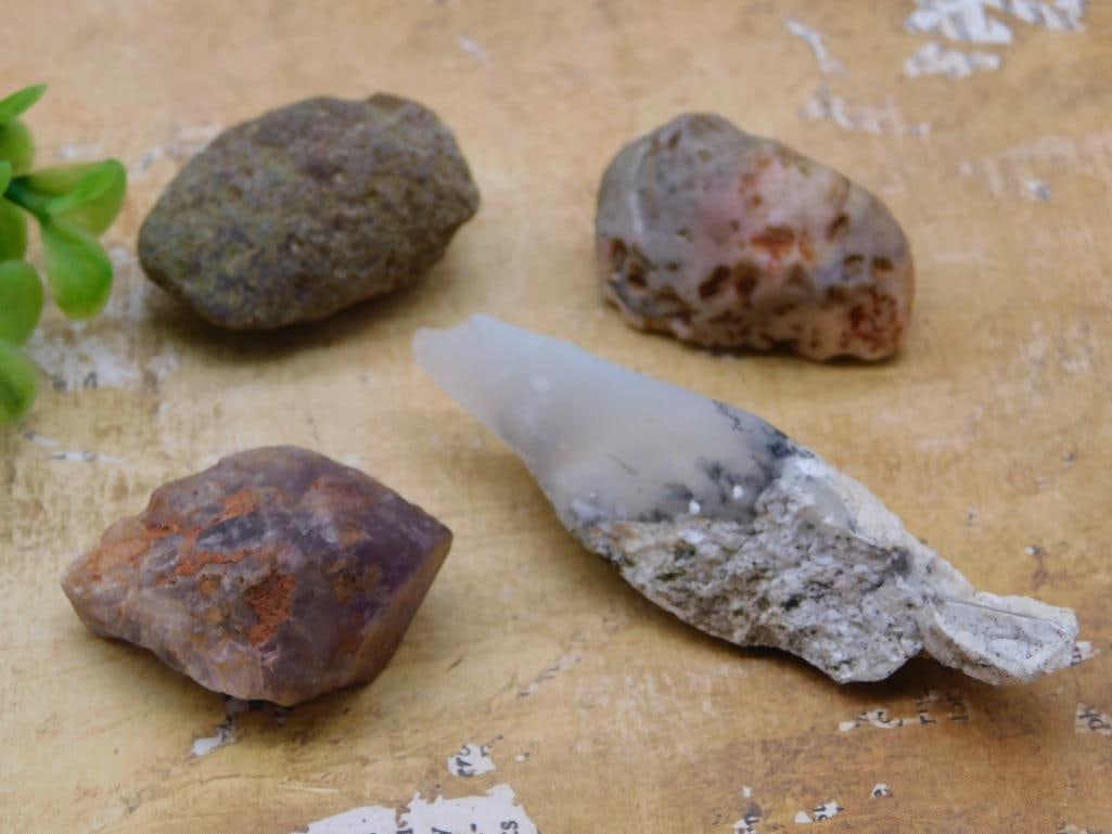 MIXED ROUGH ROCK ROCK STONE LAPIDARY SPECIMEN - 2