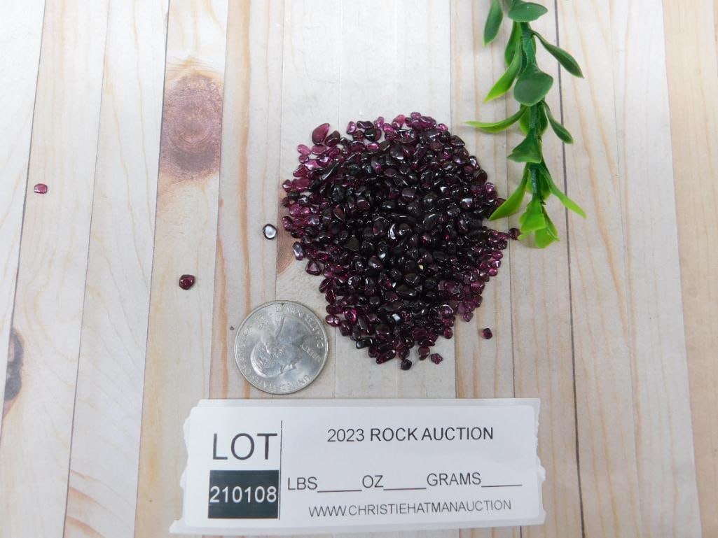 GARNET ROCK STONE LAPIDARY SPECIMEN - 2