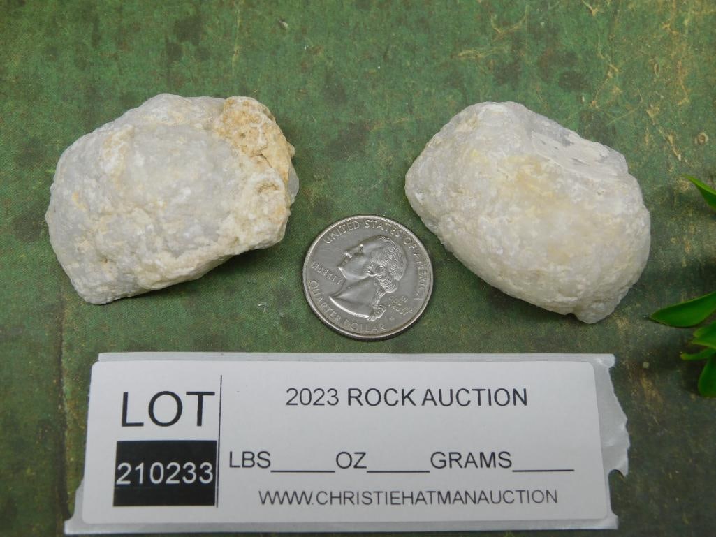 GEODE ROCK STONE LAPIDARY SPECIMEN - 2