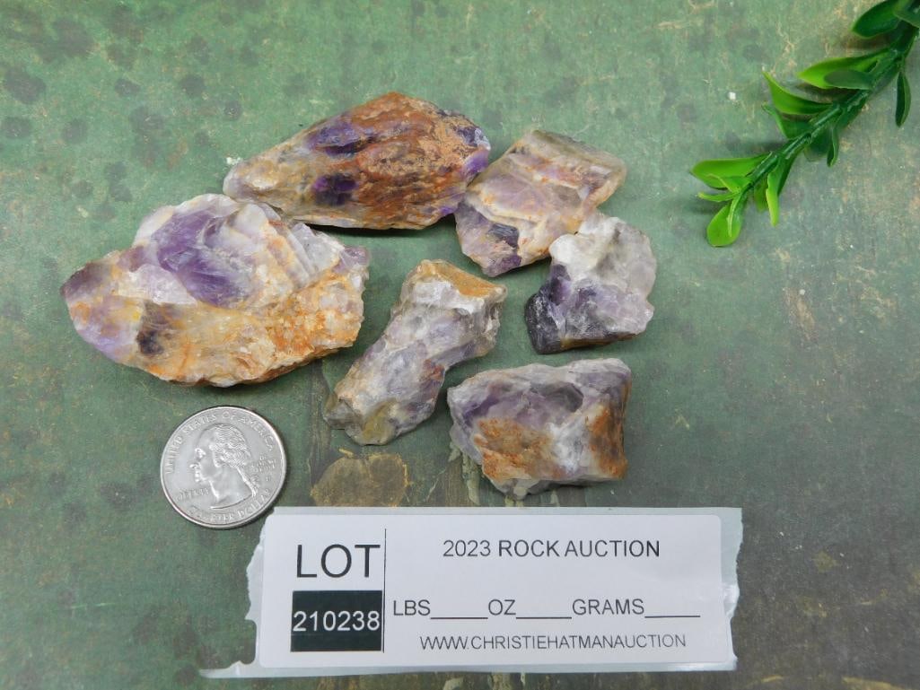 AMETHYST ROCK STONE LAPIDARY SPECIMEN - 2