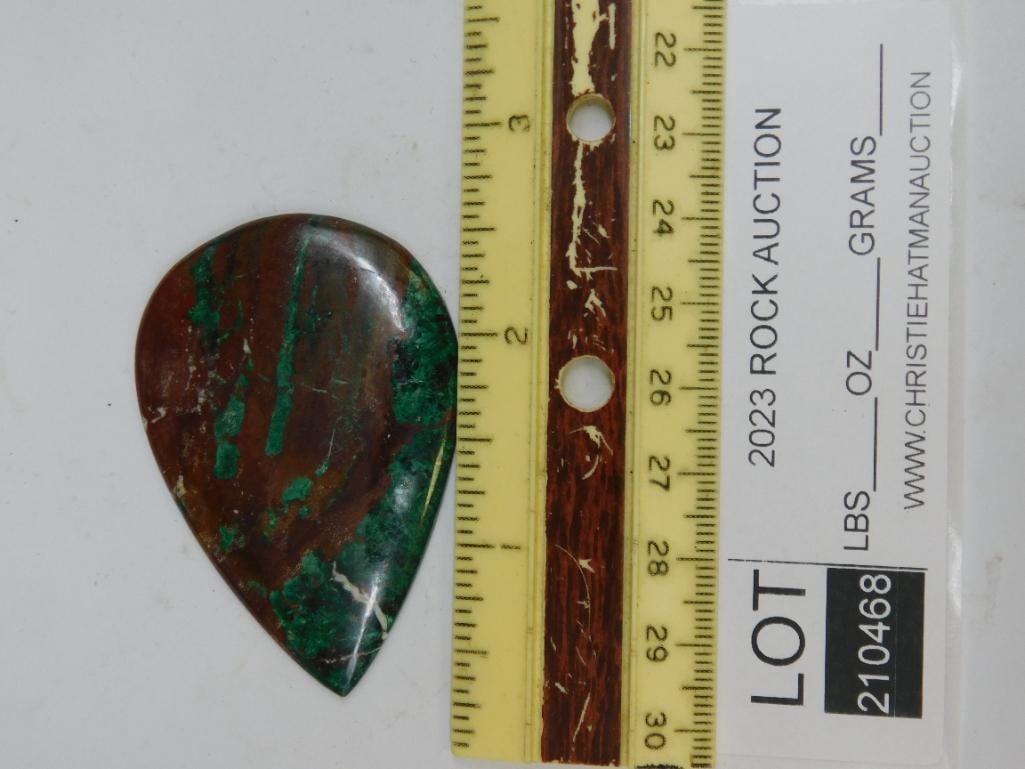 CABOCHON ROCK STONE LAPIDARY SPECIMEN - 2