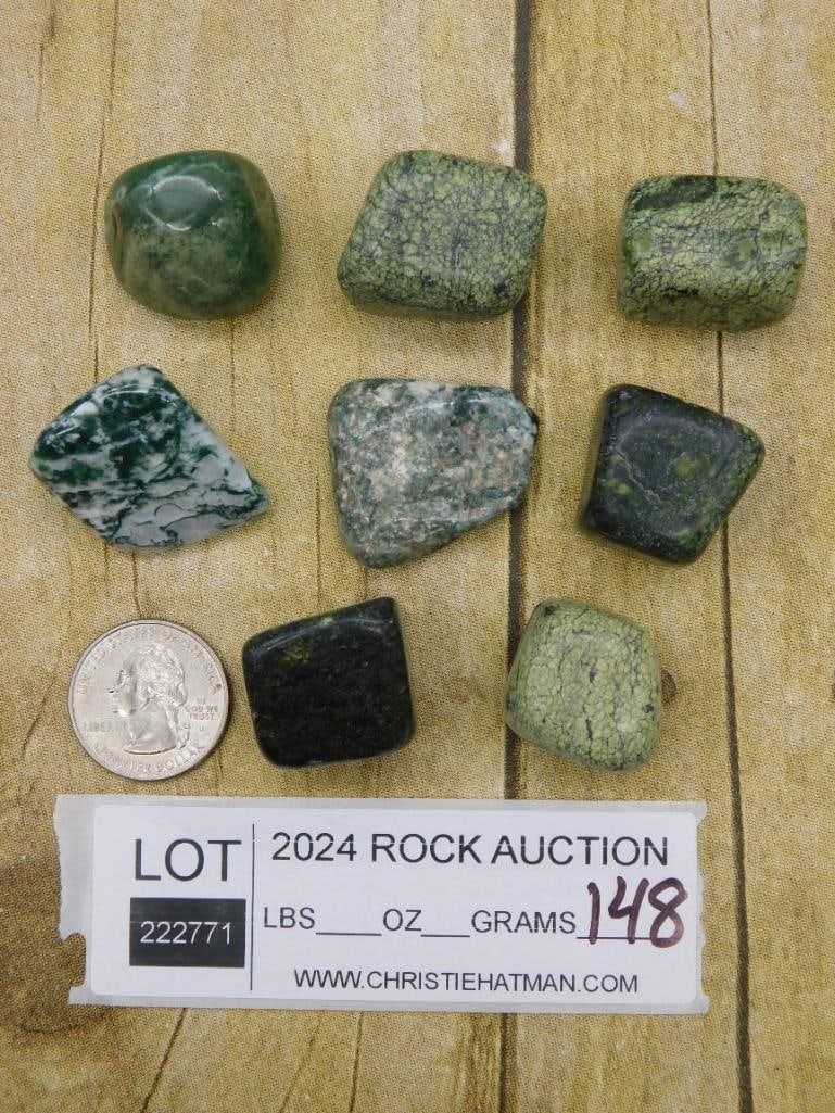 MIXED TUMBLED ROCK STONE LAPIDARY SPECIMEN - 2