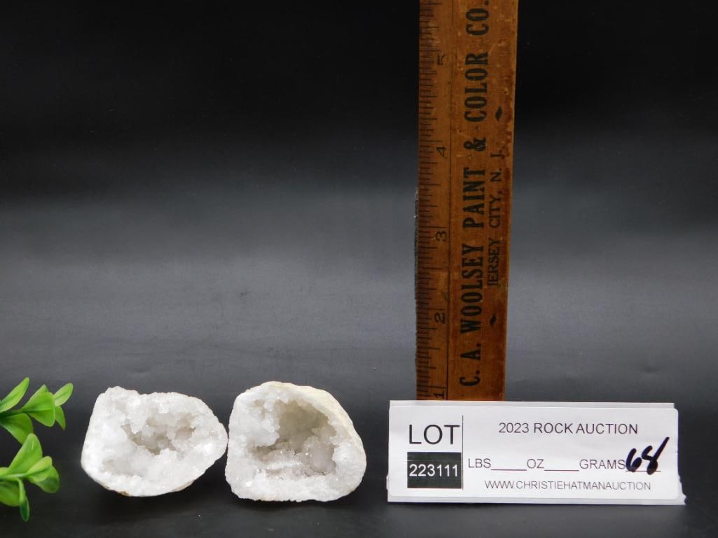 GEODE ROCK STONE LAPIDARY SPECIMEN - 2