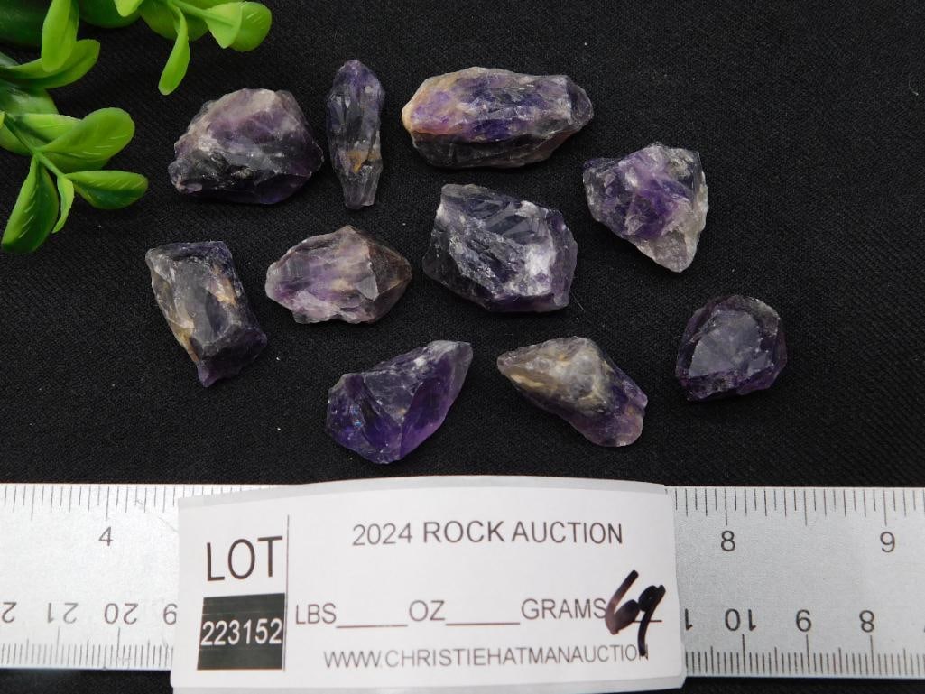 AMETHYST ROCK STONE LAPIDARY SPECIMEN - 2