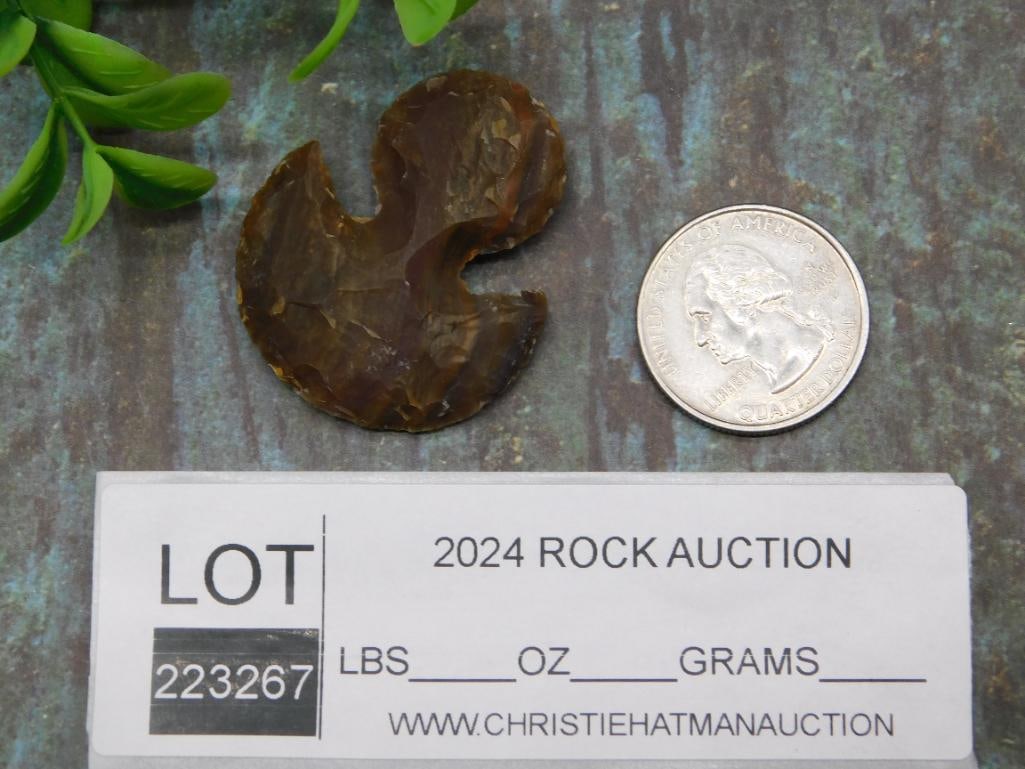 HAND KNAPPED ARTIFACTS ROCK STONE LAPIDARY SPECIMEN - 2