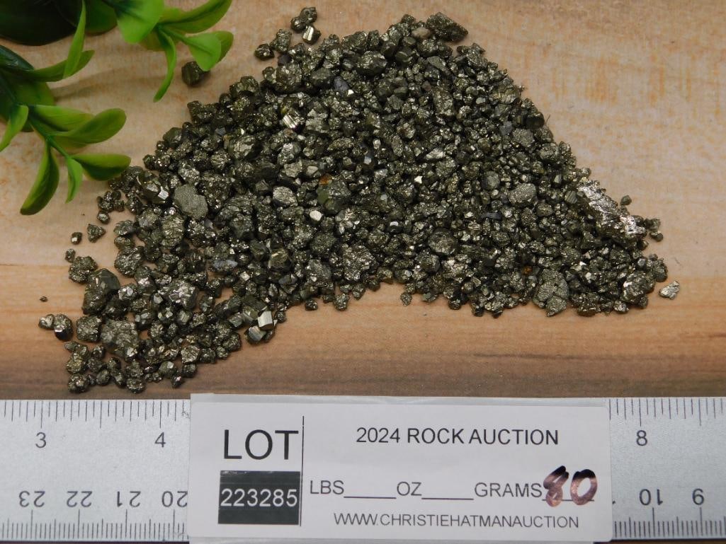 PYRITE ROCK STONE LAPIDARY SPECIMEN - 3