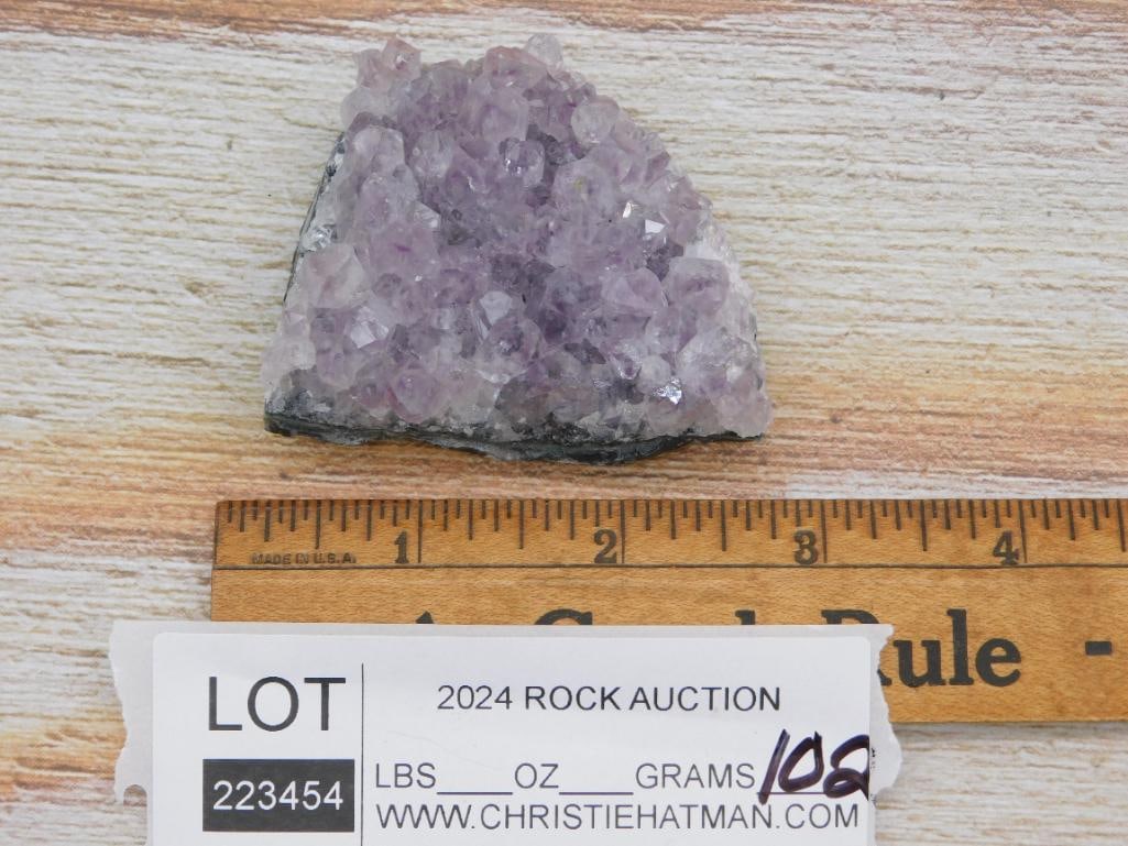AMETHYST ROCK STONE LAPIDARY SPECIMEN - 2