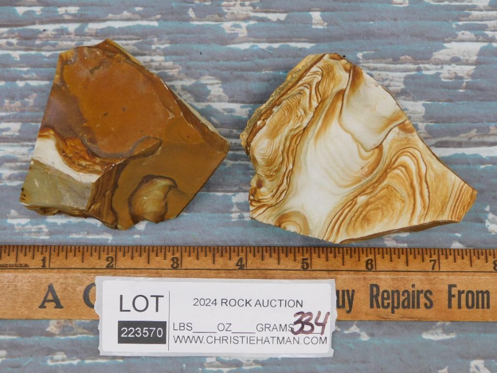 JASPER ROCK STONE LAPIDARY SPECIMEN - 2