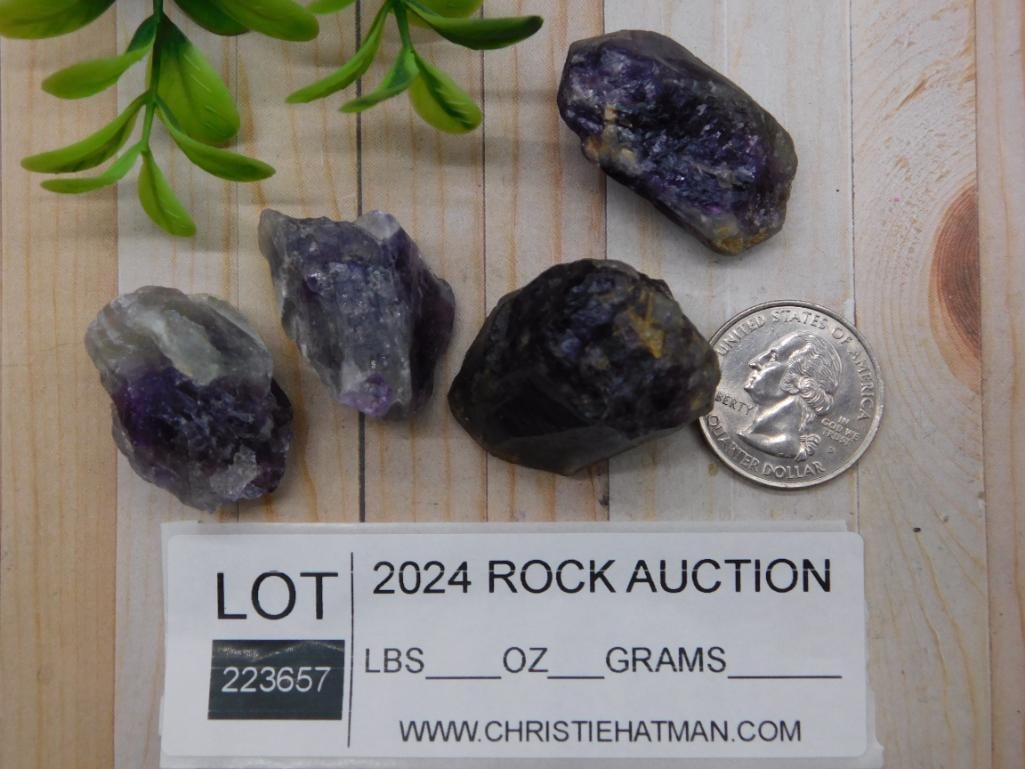 AMETHYST ROCK STONE LAPIDARY SPECIMEN - 2