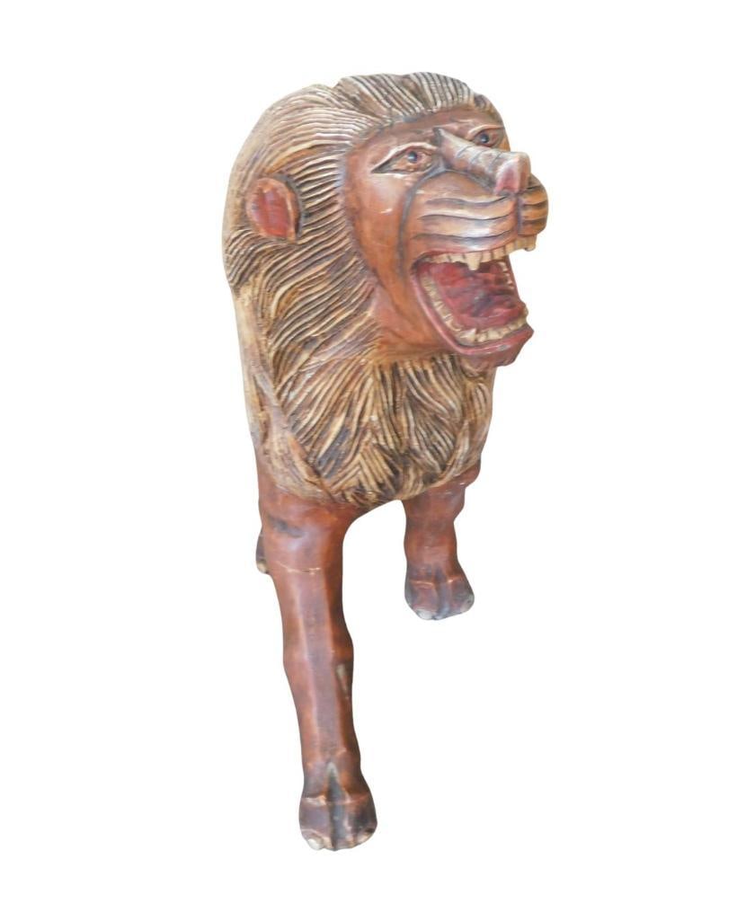 CAROUSEL LION STANDER - 4