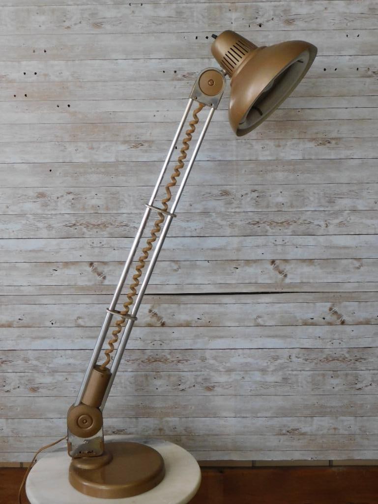 B AMPLEX SWIVELITE SWIVEL DESK LAMP VINTAGE ANTIQUE (1 of 6)