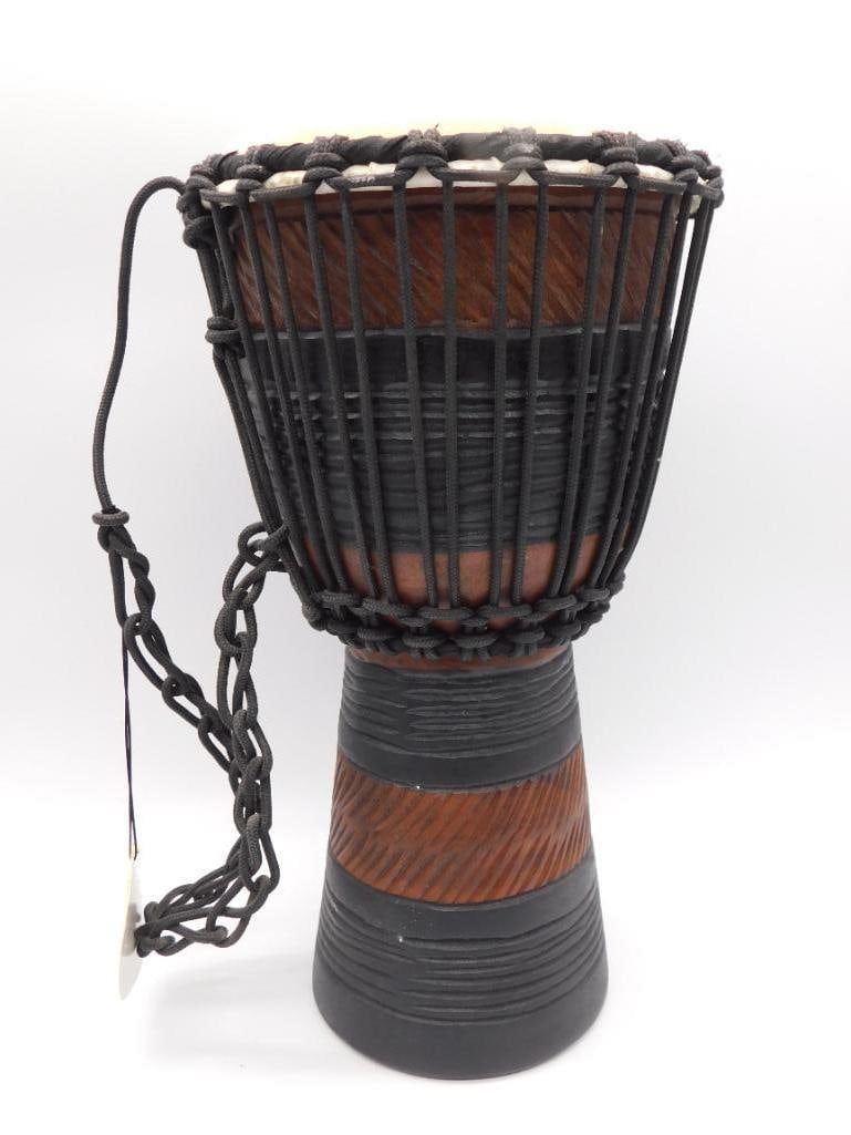 NINO PERCUSSION EARTH RHYTHM SERIES AFRICAN-STYLE DJEMBE DRUM (1 of 4)