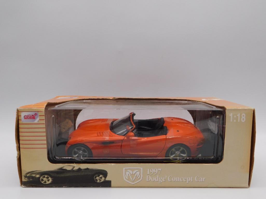 1997 DODGE COPPERHEAD CONCEPT CAR 1:18 SCALE DIE-CAST MODEL: 1997 DODGE COPPERHEAD CONCEPT CAR 1:18 SCALE DIE-CAST MODEL