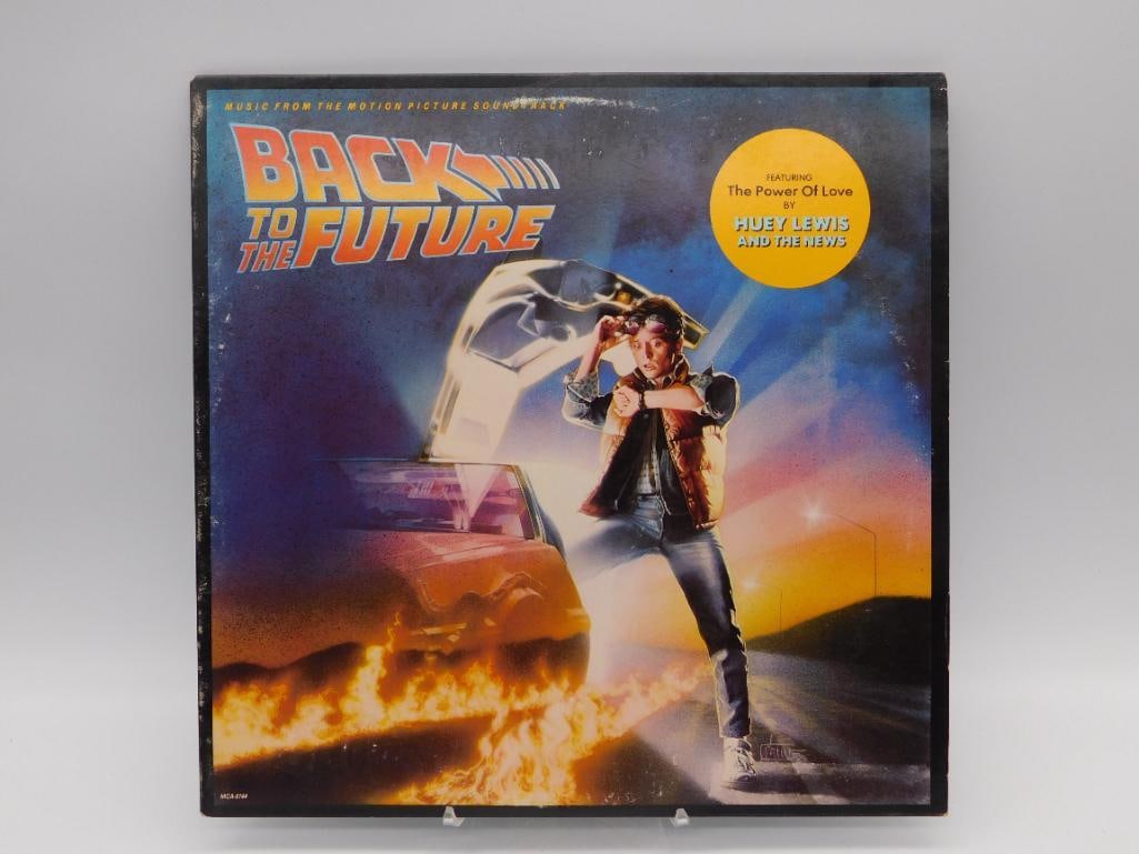 BACK TO THE FUTURE COLLECTIBLE VINTAGE VINYL RECORD ALBUM (1 of 3)
