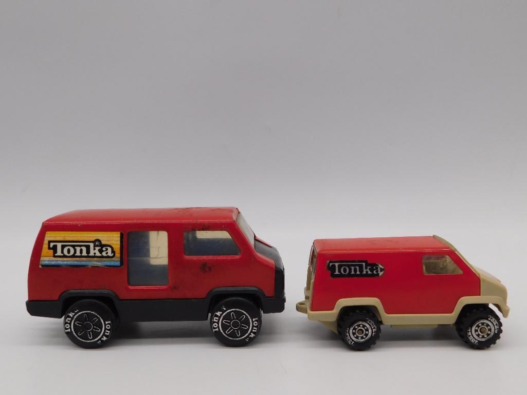 VINTAGE TONKA TOY VANS TINY TONKA VINTAGE TOY: VINTAGE TONKA TOY VANS TINY TONKA VINTAGE TOY