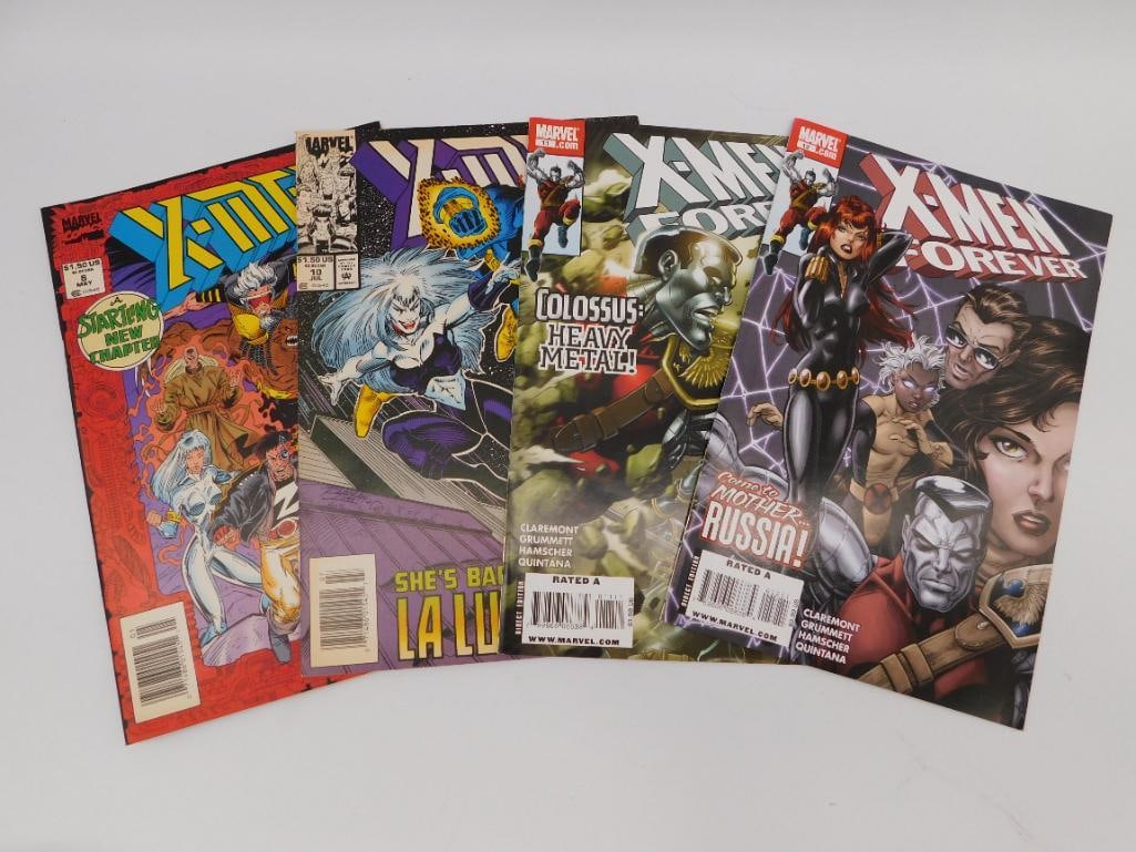 X-MEN MARVEL COMIC BOOKS LOT OF 4 (1 of 2)