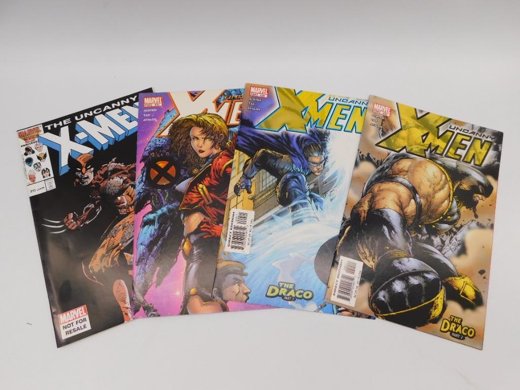 X-MEN MARVEL COMIC BOOKS LOT OF 4 (1 of 2)