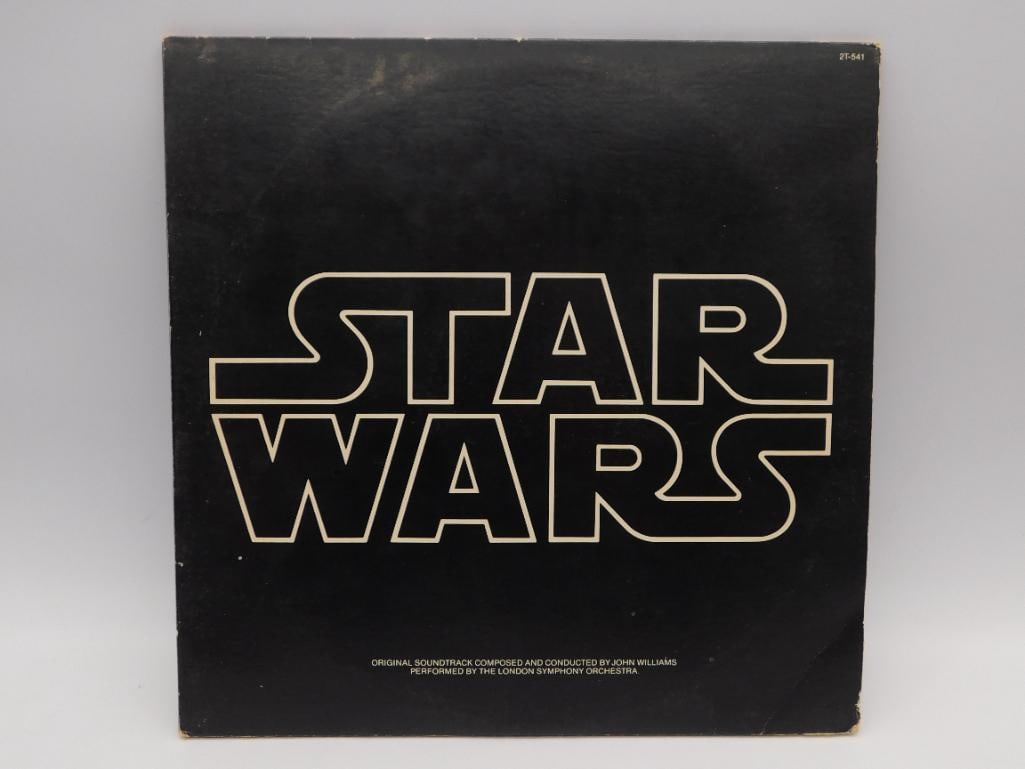 1977 STAR WARS ORIGINAL MOTION PICTURE SOUNDTRACK DOUBLE VINYL LP RECORD (1 of 4)