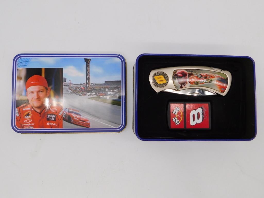 FOLDING POCKET KNIFE NASCAR DALE EARNHARDT JR: FOLDING POCKET KNIFE NASCAR DALE EARNHARDT JR
