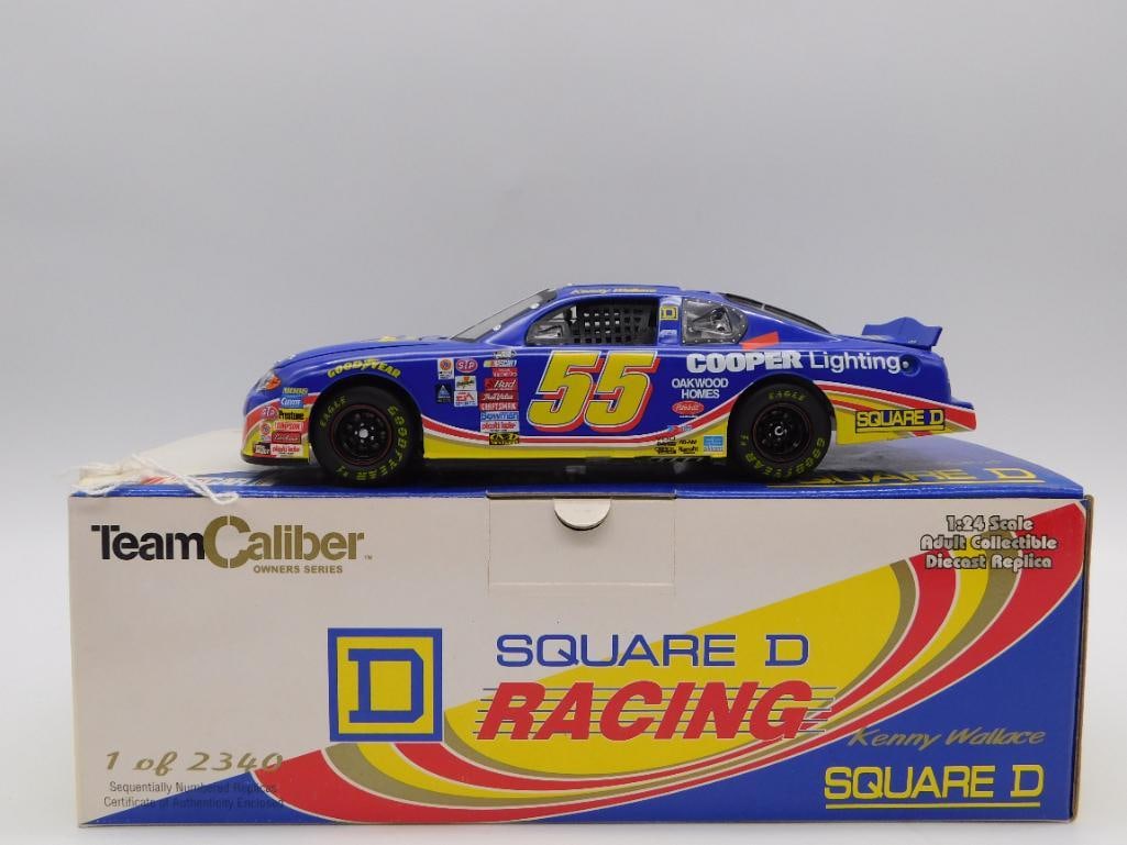 KENNY WALLACE SQUARE D CHEVROLET MONTE CARLO NASCAR DIE CAST CAR: KENNY WALLACE SQUARE D CHEVROLET MONTE CARLO NASCAR DIE CAST CAR