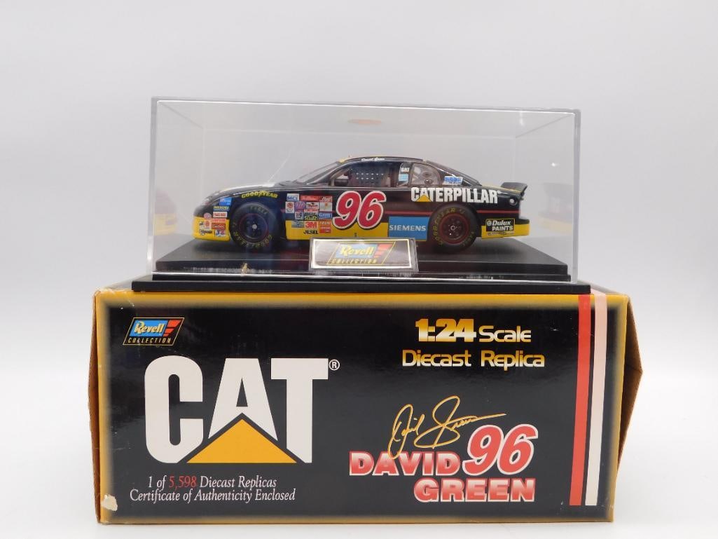 DIE CAST REPLICA CATERPILLAR CHEVROLET MONTE CARLO DAVID GREEN: DIE CAST REPLICA CATERPILLAR CHEVROLET MONTE CARLO DAVID GREEN
