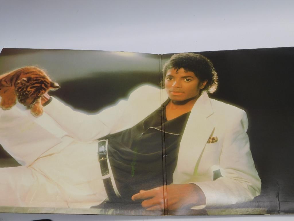 MICHAEL JACKSON THRILLER VINYL LP RECORD - 2
