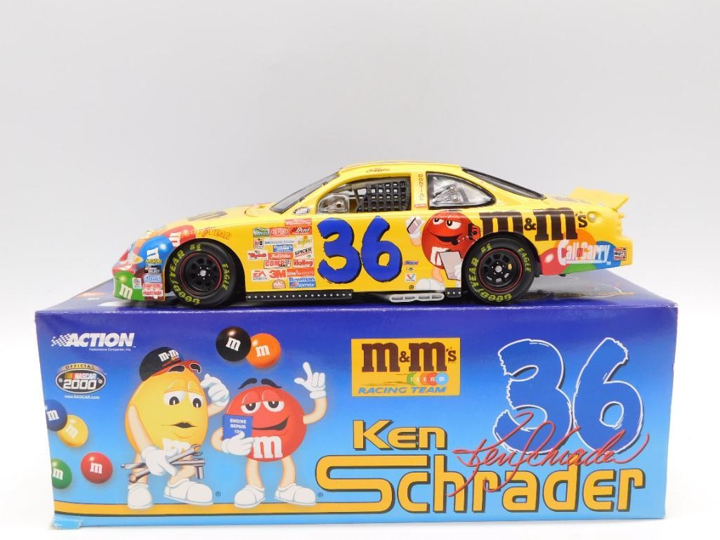 KEN SCHRADER M&MS 2000 GRAND PRIX STOCK CAR WITH ORIGINAL BOX (1 of 3)