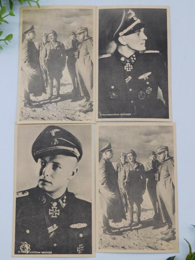 Four WWII-Era German Postcards (1 of 3)