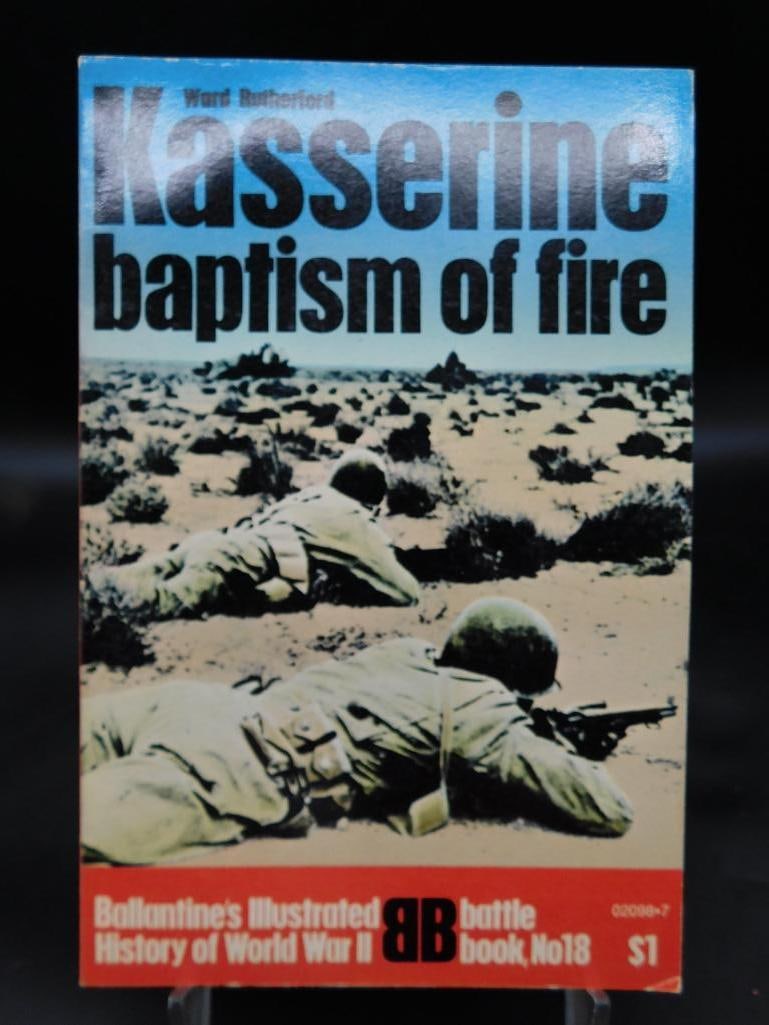 1960S-1970S KASSERINE BAPTISM OF FIRE BALLENTINES ILLUSTRATED HISTORY OF THE VIOLENT CENTURY (1 of 1)